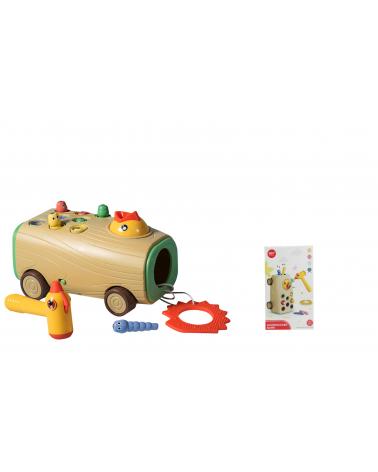 Gra magnetyczna nakarm ptaszka na kółkach  Pozostałe zabawki dla dzieci KX5429-IKA 1