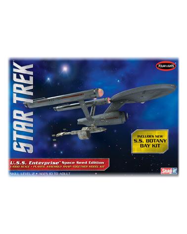 Model Plastikowy Do Sklejania Polar Lights (USA) - Star Trek TOS USS Enterprise Space Seed Polar Lights Modele do sklejania POL9