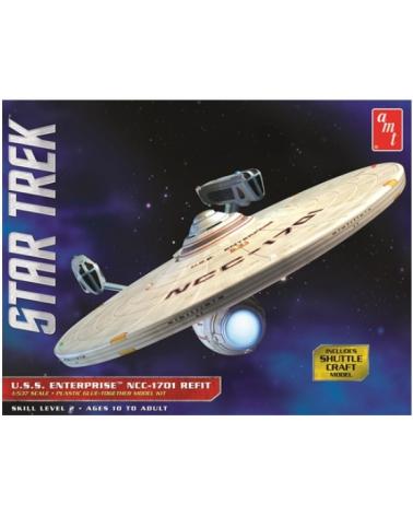 Model plastikowy - Star Trek USS Enterprise NCC-1701 Refit 1:537 - AMT AMT Modele do sklejania AMT1080-KJA 1