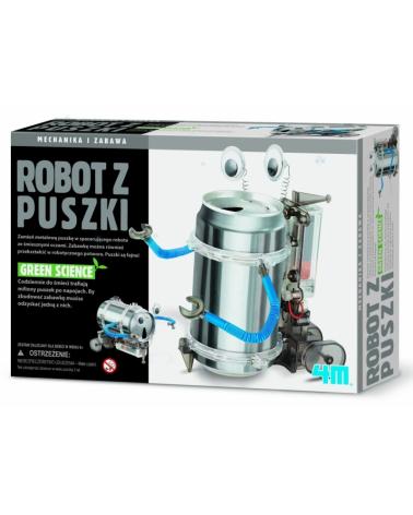 Robot z puszki Green Science 4M RUSSELL Edukacyjne zabawki 8767-CEK 1