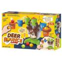 Gra Zręcznościowa Rzucanie Piłeczką Piłką Do Kosza Do Celu, Jelonek + Akcesoria,  Deer Bounce Game  Gry 007-132-KJA 2