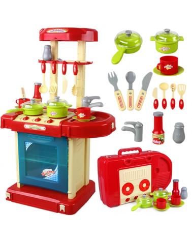 Kuchnia dla Dzieci - walizka  E1  Zabawki AGD 12676-CEK 1