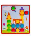 Mozaika dla Maluszka 12 obrazków 46 elementów SMILY Edukacyjne zabawki 22810-CEK 2