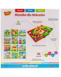 Mozaika dla Maluszka 12 obrazków 46 elementów SMILY Edukacyjne zabawki 22810-CEK 6