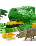 Tor wyścigowy raj park Dinozaurów autka tory 240 elementów Pegaz Tory samochodowe 22872-CEK 7