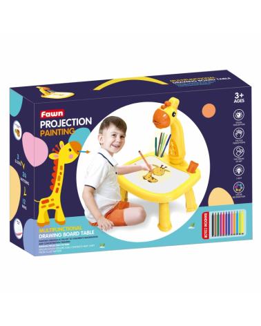 Stolik do rysowania projektor rzutnik żyrafka Madej Edukacyjne zabawki 22922-CEK 1