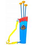 Zestaw łuczniczy świecący łuk tarcza kołczan  HH-POLAND Pozostałe zabawki dla dzieci 22885-CEK 4