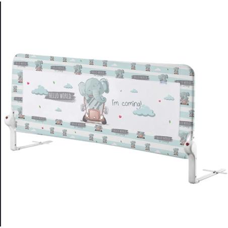 Barierka ochronna bramka osłonka do łóżka 90cm słonik  Akcesoria dla dzieci KX5318_2-IKA 1