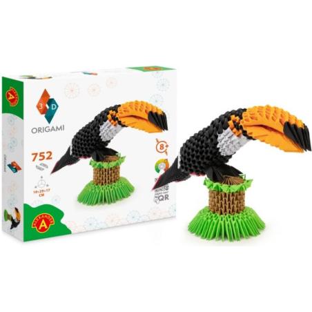Origami 3D Tukan 752 elementy Alexander