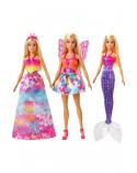 Lalka Barbie Dreamtopia 3 wymienne kreacje MATTEL Lalki i akcesoria 22961-CEK 3