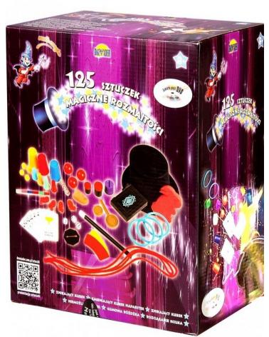 125 Sztuczek Magiczne Rozmaitości Cylinder Płyta DVD Dromader Pozostałe zabawki dla dzieci 22959-CEK 1