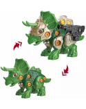 Dinozaur transformujący Triceratops do skręcania 2w1 Madej Roboty 22966-CEK 5