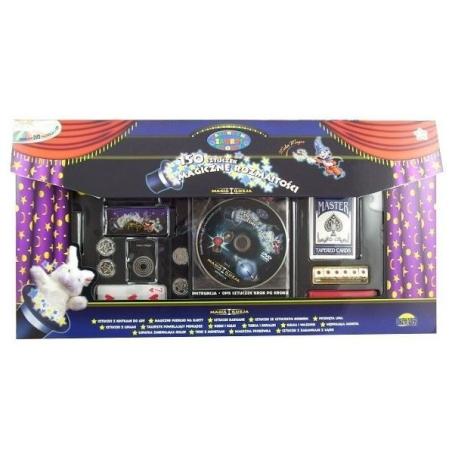 150 Sztuczek Magiczne Rozmaitości Cylinder Płyty DVD Dromader Pozostałe zabawki dla dzieci 22960-CEK 1