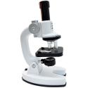 Mikroskop 2w1 podświetlenie powiększenie 200x 600x 1200x Madej Edukacyjne zabawki 22965-CEK 2
