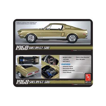 Model Plastikowy Do Sklejania AMT (USA) - 1968 Shelby GT500