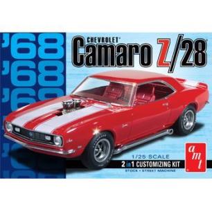 Model plastikowy - Samochód 1968 Camaro Z/28 - AMT AMT Modele do sklejania AMT868-KJA 1