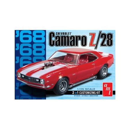 Model plastikowy - Samochód 1968 Camaro Z/28 - AMT AMT Modele do sklejania AMT868-KJA 1