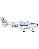 Model plastikowy - Samolot Piper Cherokee - Minicraft Minicraft Model Kits Modele do sklejania 11677-KJA 3