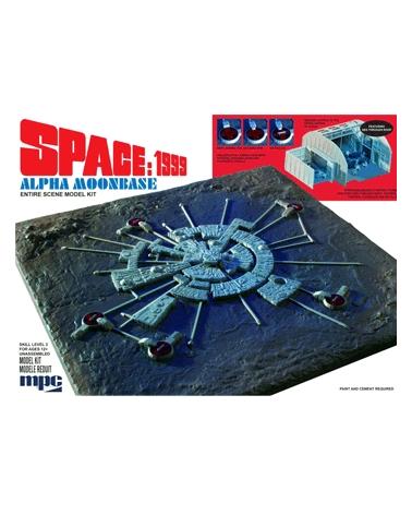 Model plastikowy - Stacja Kosmiczna Space 1999 Moon Base Alpha - MPC MPC Modele do sklejania MPC803-KJA 1
