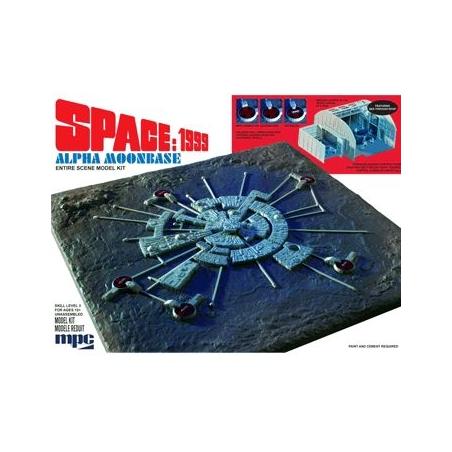 Model plastikowy - Stacja Kosmiczna Space 1999 Moon Base Alpha - MPC MPC Modele do sklejania MPC803-KJA 1