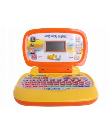Mój Mały Laptop Edukacyjny 8 Funkcji Litery Liczby Quizy HH-POLAND Edukacyjne zabawki 15235-CEK 1