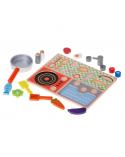 Płytka kuchenna dla dzieci z deską do krojenia  Edukacyjne zabawki KX5169-IKA 6