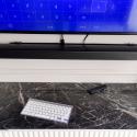 Klawiatura bezprzewodowa Smart TV srebrna  Akcesoria AGD i RTV KX5112_1-IKA 12