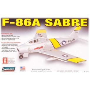 Model Plastikowy Do Sklejania Lindberg (USA) Samolot F-86 A Sabre Jet Lindberg Modele do sklejania 70553-KJA 1