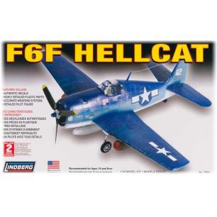 Model Plastikowy Do Sklejania Lindberg (USA) Samolot F8F Hellcat Lindberg Modele do sklejania 70501-KJA 1