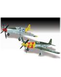 Model Plastikowy Do Sklejania Lindberg (USA) Samolot P-51 Mustang Lindberg Modele do sklejania 70525-KJA 2