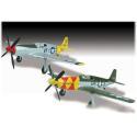 Model Plastikowy Do Sklejania Lindberg (USA) Samolot P-51 Mustang Lindberg Modele do sklejania 70525-KJA 2