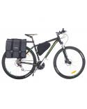L-BRNO Torba sakwa rowerowa podwójna dwukomorowa boczna na rower bagażnik  Akcesoria do rowerów i pojazdów KX5071-IKA 3