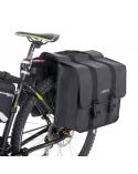 L-BRNO Torba sakwa rowerowa podwójna dwukomorowa boczna na rower bagażnik  Akcesoria do rowerów i pojazdów KX5071-IKA 4