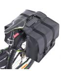 L-BRNO Torba sakwa rowerowa podwójna dwukomorowa boczna na rower bagażnik  Akcesoria do rowerów i pojazdów KX5071-IKA 5