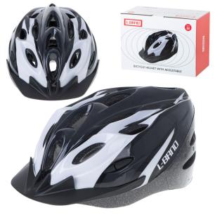 L-BRNO Kask rowerowy regulowany rozmiar M 54-58cm  Akcesoria do rowerów i pojazdów KX5070-IKA 1