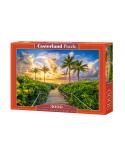 CASTORLAND Puzzle 3000el. Colorful Sunrise in Miami, USA - Wschód Słońca w Miami  Puzzle KX4776-IKA 2