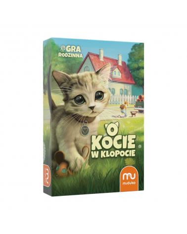 MUDUKO O kocie w kłopocie gra rodzinna  Gry KX4763-IKA 1