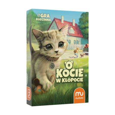 MUDUKO O kocie w kłopocie gra rodzinna  Gry KX4763-IKA 1