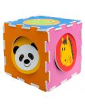 Mata Piankowa Puzzle Piankowe Zwierzątka Kolorowe SMILY Edukacyjne zabawki 23139-CEK 3