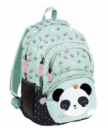 Plecak szkolny trzykomorowy klasy 1-3 Panda PASO Plecaki i tornistry 23190-CEK 1