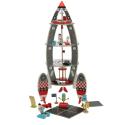 Rakieta drewniana statek prom kosmiczny astronauta  Pozostałe zabawki dla dzieci KX4903-IKA 2