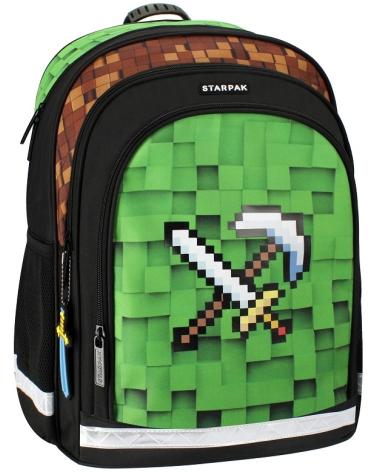 Plecak szkolny młodzieżowy Pixel Game klasa 1-3 STARPAK Plecaki i tornistry 23295-CEK 1