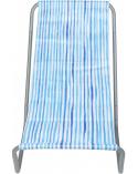 Leżak ogrodowo plażowy składany z torbą blue lines  H1 VK1 Meble ogrodowe 23320-CEK 3