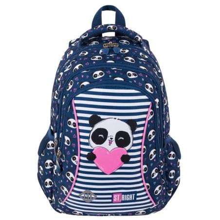 Plecak szkolny Love Panda BP-26 ST.RIGHT ST.MAJEWSKI Plecaki i tornistry 23202-CEK 1