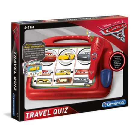 Cars Auta 3 travel quiz gra mówiące pióro Clementoni Clementoni Gry 22817-CEK 1