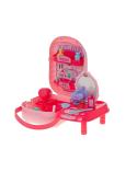 Zestaw kosmetyczny z akcesoriami w walizce toaletka 37el. + stolik  Pozostałe zabawki dla dzieci KX6389-IKA 4