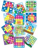 Mozaika dla Maluszka 12 obrazków 45 elementów SMILY Edukacyjne zabawki 23357-CEK 4
