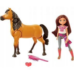 Jeżdżący koń Mustang lalka Lucky Mattel MATTEL Lalki i akcesoria 23364-CEK 1