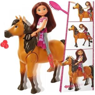 Jeżdżący koń Mustang lalka Lucky Mattel