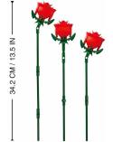 Klocki SLUBAN Róża Lilia kwiatki bukiet 267 el  SLUBAN Klocki 23366-CEK 3